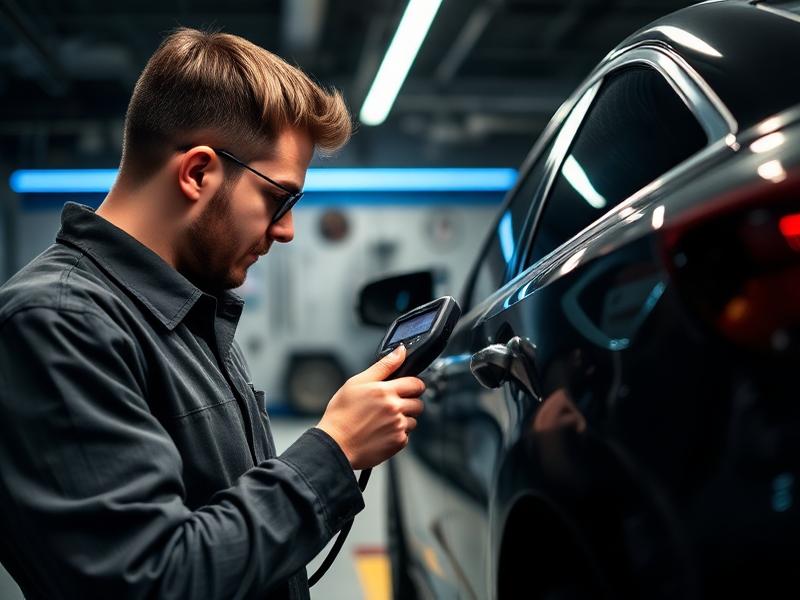 ECU diagnostics in progress